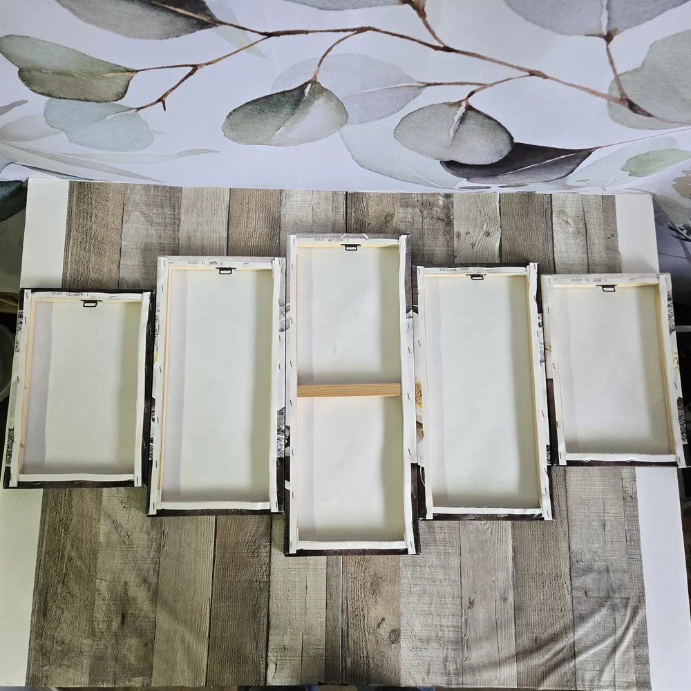 Orchid Canvas Wall Art 5pc Set - Picture 2 of 2